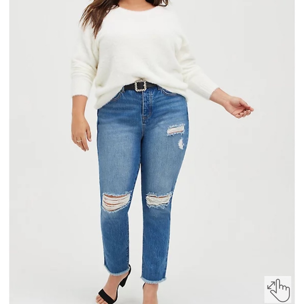 Torrid Drop Shoulder Sweater - Picture 3 of 9